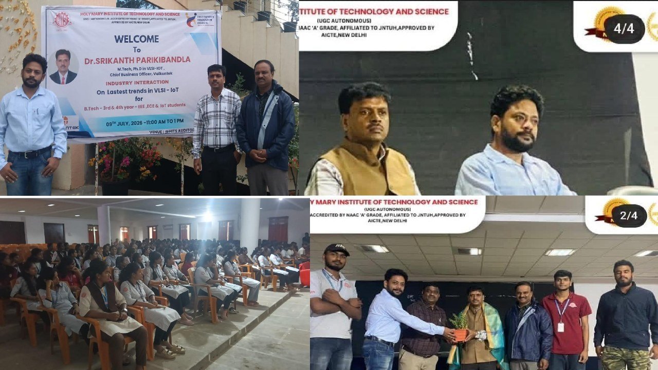 Industry interaction session on VLSI and IoT at HITS