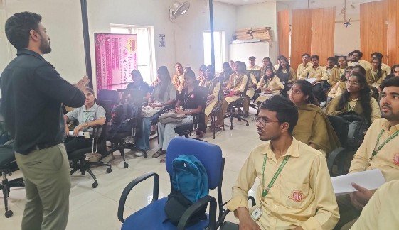 A career development session in progress at HITS