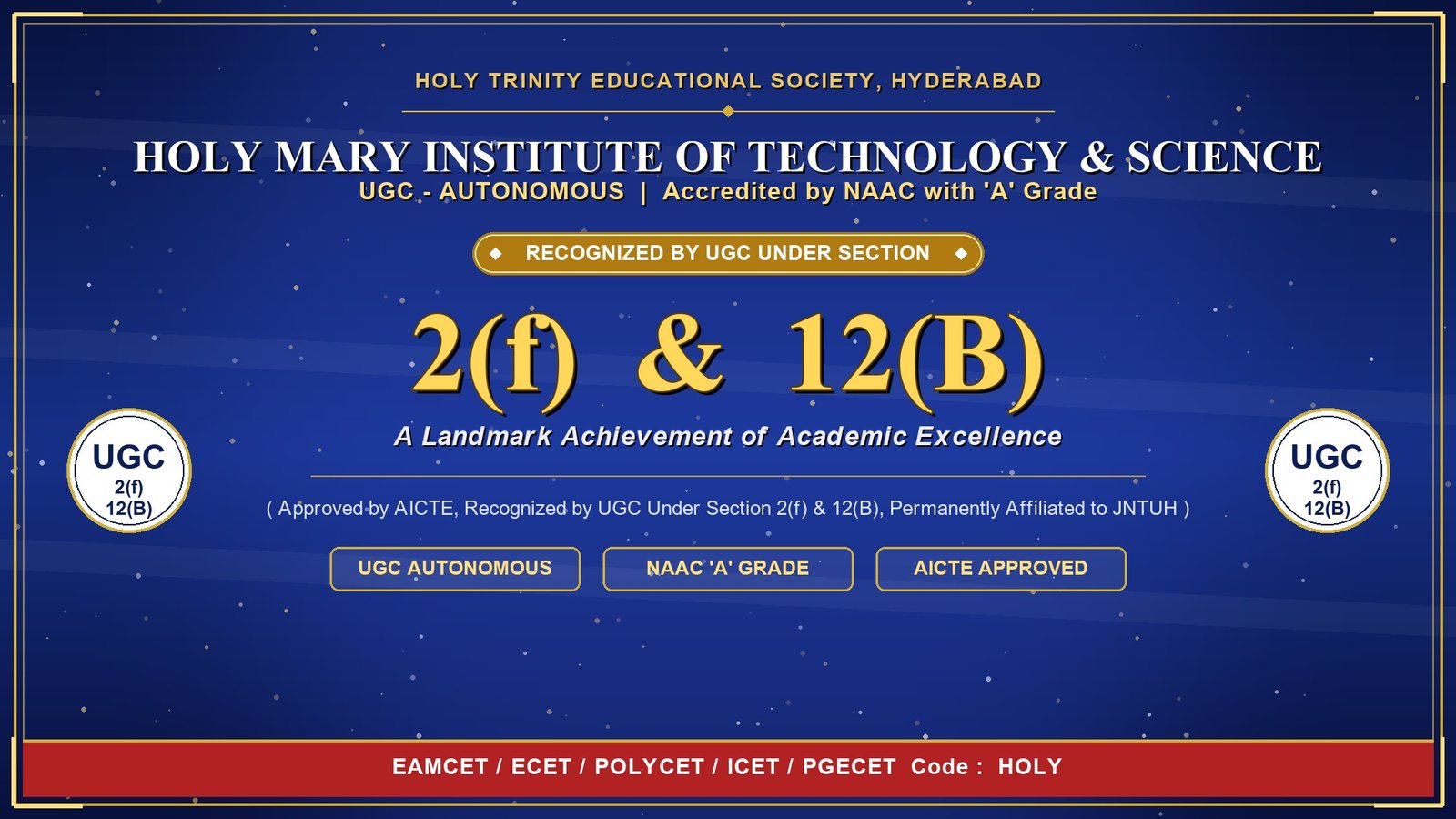 UGC 2(f) & 12(B) Recognition